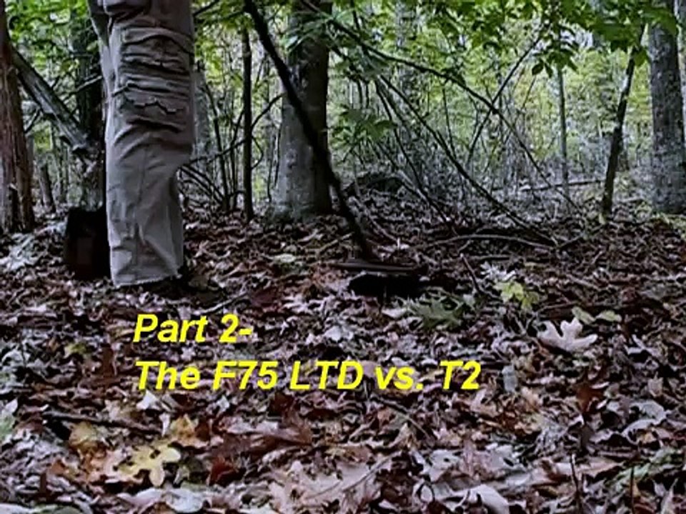 Field Test- F75 Limited Edition Pt. 2. F-75LTD vs. T2 metal detecting, relic hunting