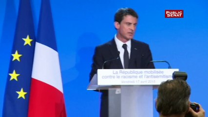 Manuel Valls présente son plan contre le racisme et l’antisémitisme