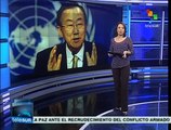 Ban Ki-Moon llama al alto al fuego inmediato en Yemen