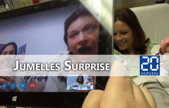 Ils filment les réactions de leurs proches quand ils leur apprennent qu’ils ont des jumelles