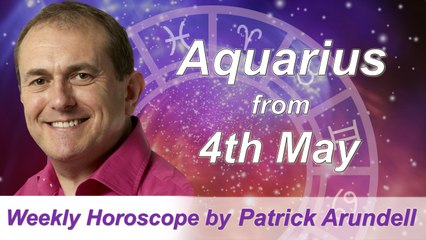 Aquarius Weekly Horoscope from 4th May 2015
