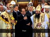 The word of the President of Egypt, Abdel Fattah el-Sisi, during his surprised visit to St. Mark'