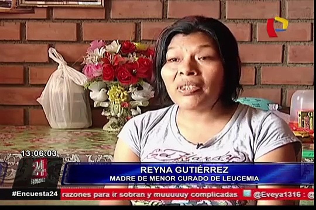 La increíble historia del niño peruano que sufría de leucemia y se curó