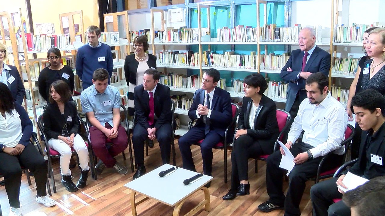 [ARCHIVE] Plan contre le racisme et l'antisémitisme. Échanges avec des élèves du lycée Léon Blum de Créteil