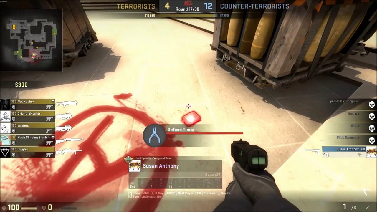 Top 5 fail & fun CSGO #6
