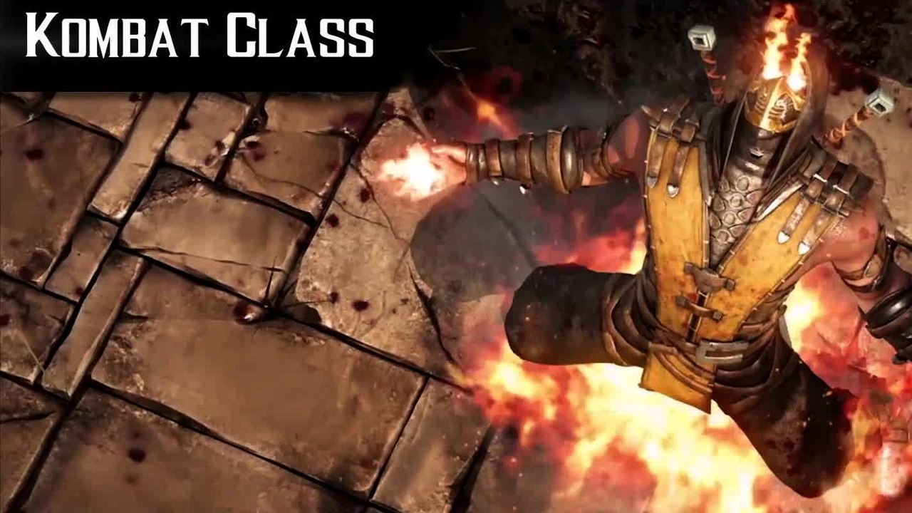 Mortal Kombat X | Scorpion Kombat Klass Gameplay Trailer (2015) Official Game HD