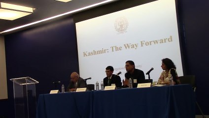Raza Rumi on The Kashmir Conclave - Politics and Identity