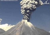 Ash Billows From Mexican Volcano