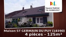 A vendre - Maison/villa - ST GERMAIN DU PUY (18390) - 4 pièces - 125m²