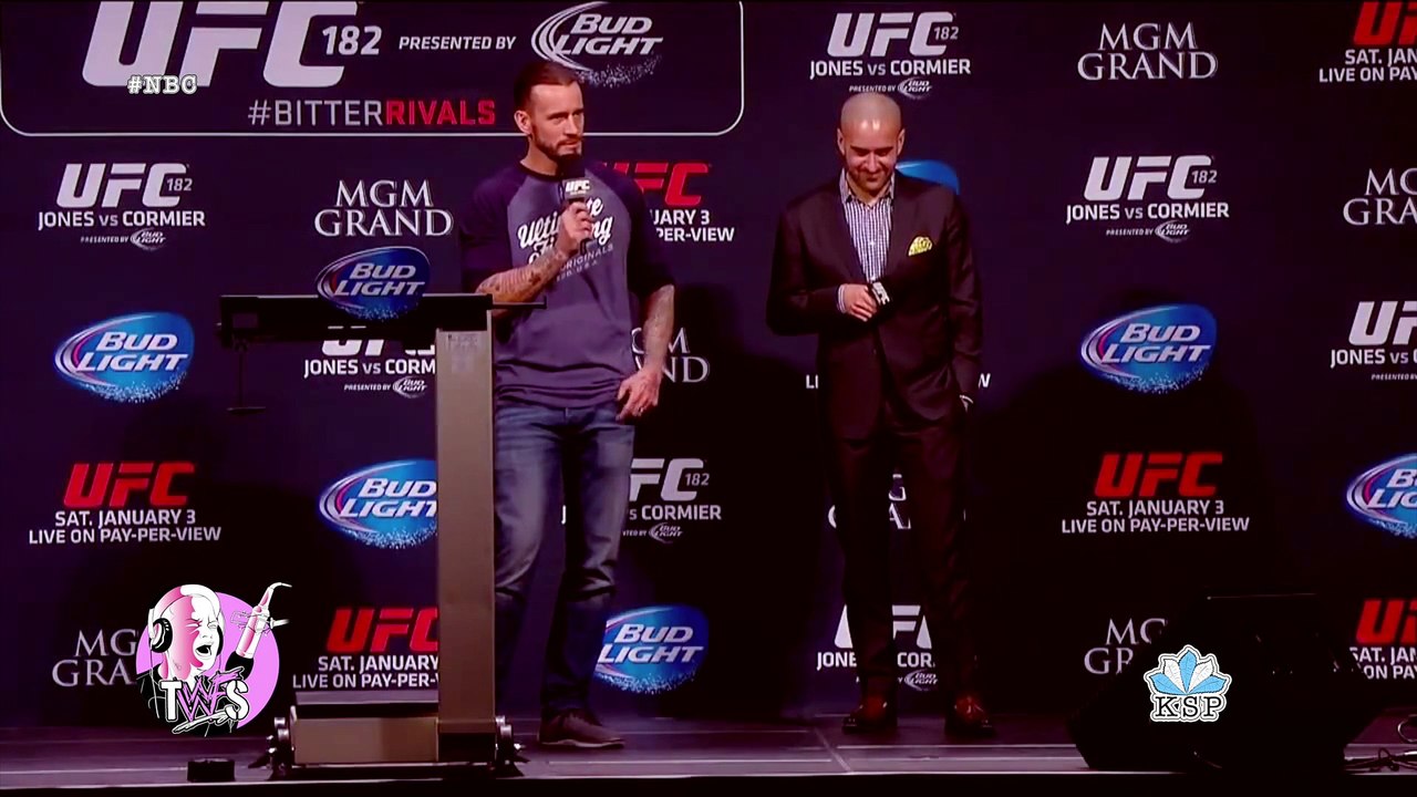CM Punk's dysfunctional UFC Q&A...