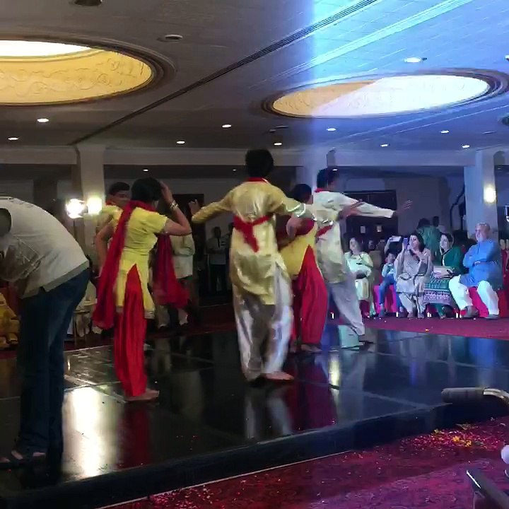 Pinky,s marriage dances.