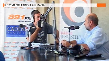 Cesar Seculini en Radio Jesús María