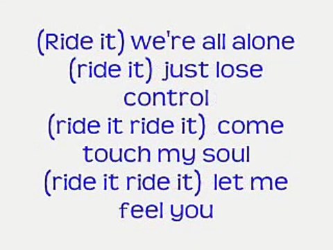 Ride it - Jay Sean - Lyrics