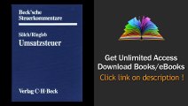 Umsatzsteuergesetz (ohne Fortsetzungsnotierung). Inkl. 73. Ergaenzungslieferung Mit Umsatzsteuer-Durchfuehrungsverordnung und Sechster EG-Umsatzsteuerrichtlinie Download PDF