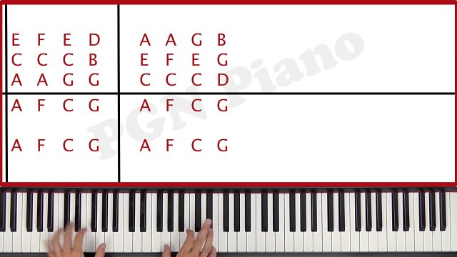 ♫ ORIGINAL+VOCAL - How To Play Whistle Flo Rida Piano Tutorial Lesson - PGN Piano