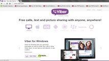 Cài đặt Viber trên máy tính trong Windows 7 hoặc 8 cho các cuộc gọi miễn phí