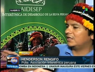 Perú: ambientalistas se oponen a la tala en el bosque amazónico