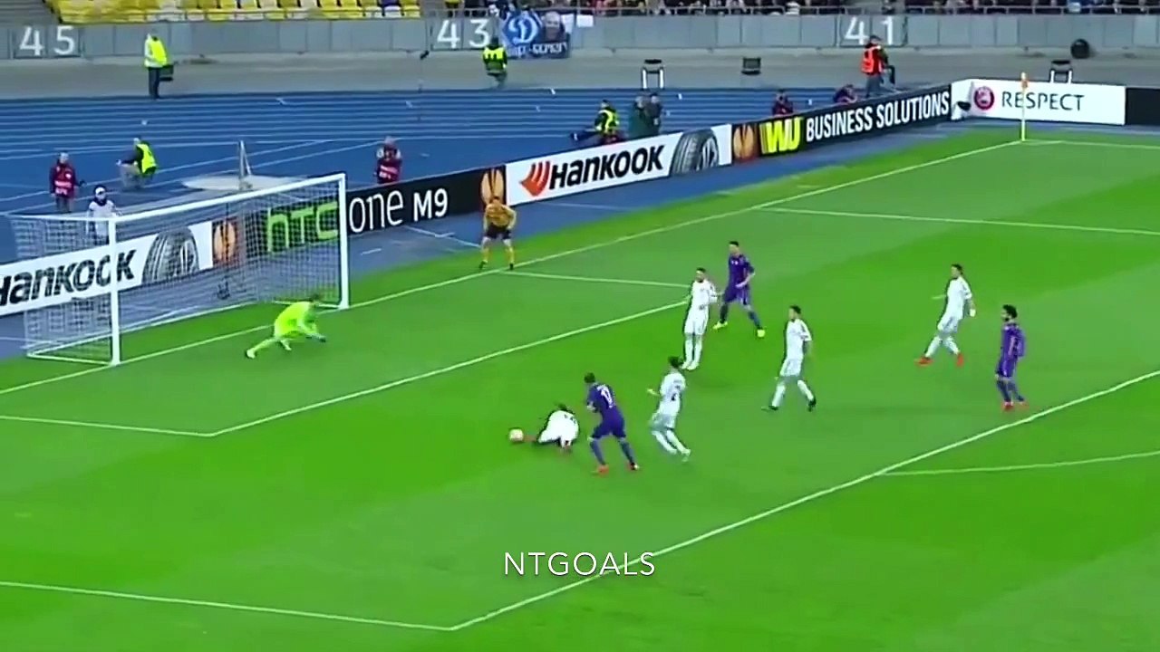Dynamo Kyiv vs Fiorentina 1-1 All Goals & Highlights 2015