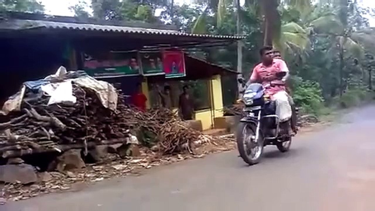 Laughs For Gags Bike stunt gone funny