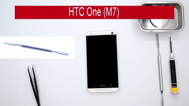 HTC One M7 801n Как снять заднюю крышку, Вскрыть, How to open Back Cover