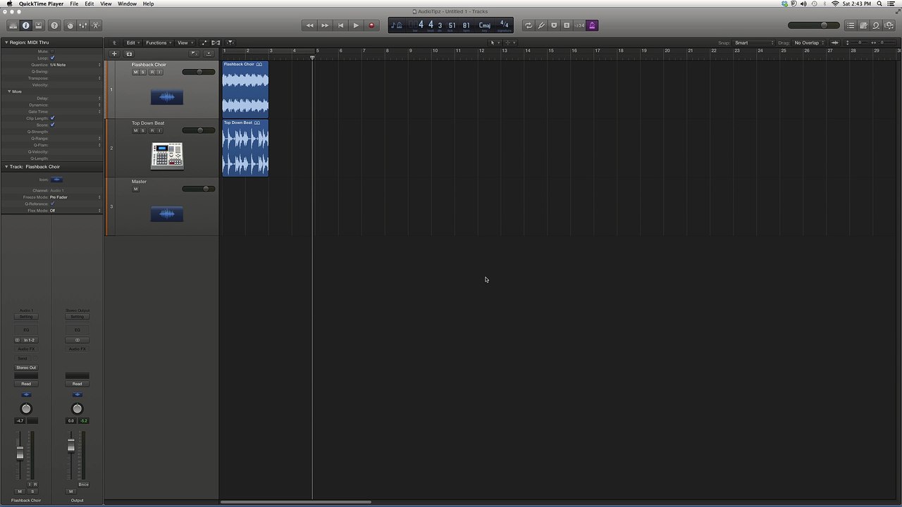 Waves WLM Meter In Logic Pro
