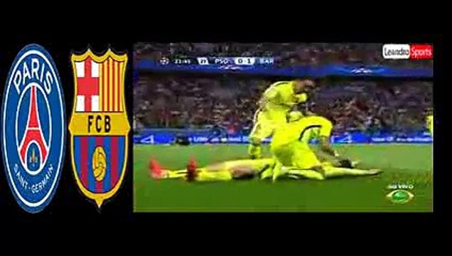 Gols, PSG 1 x 3 Barcelona - Liga dos Campeões 15-04-2015