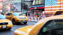 UN Secretary-General Ban Ki-moon celebrates UN Day in Times Square