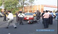 Policía mata a taxista por haber atropellado a motociclista