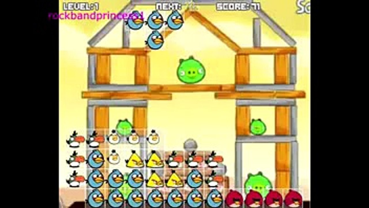 Angry Birds Cartoon Game Angry Birds Free Online Games To Play   Angry Birds Tetris Game