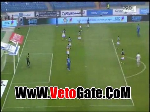 نيفيز يتقدم بالهدف الثانى للهلال فى مرمى الاتحاد