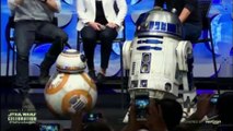 Star Wars BB8 Droide Shows Up On Stage