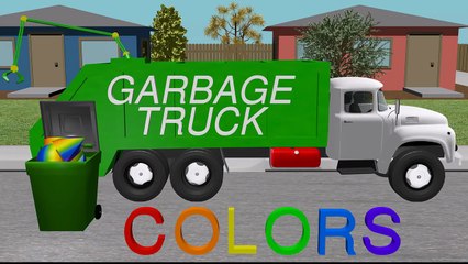 Color Garbage Truck - Learning for Kids