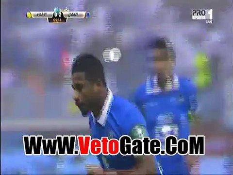 الشمرانى يتقدم بالهدف الثالث للهلال فى مرمى الاتحاد
