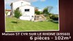 A vendre - Maison/villa - ST CYR SUR LE RHONE (69560) - 6 pièces - 102m²