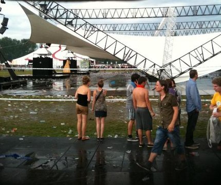 Tempête au Pukkelpop: les organisateurs obtiennent un non-lieu