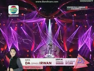 Irwan Sumenep Sapu Tangan Merah D'Academy 2