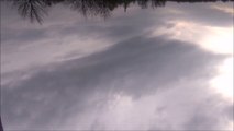Clouds like a flowing river, incredible sky time-lapse HD 2015