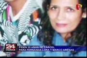 Piden 35 años de cárcel para Fernanda Lora y Marco Arenas