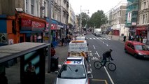 Travel by bus in London - 1 (Nokia Lumia 1520 video sample)