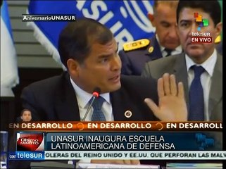 Ecuador: destaca Correa solidez de sistemas electorales en Suramérica
