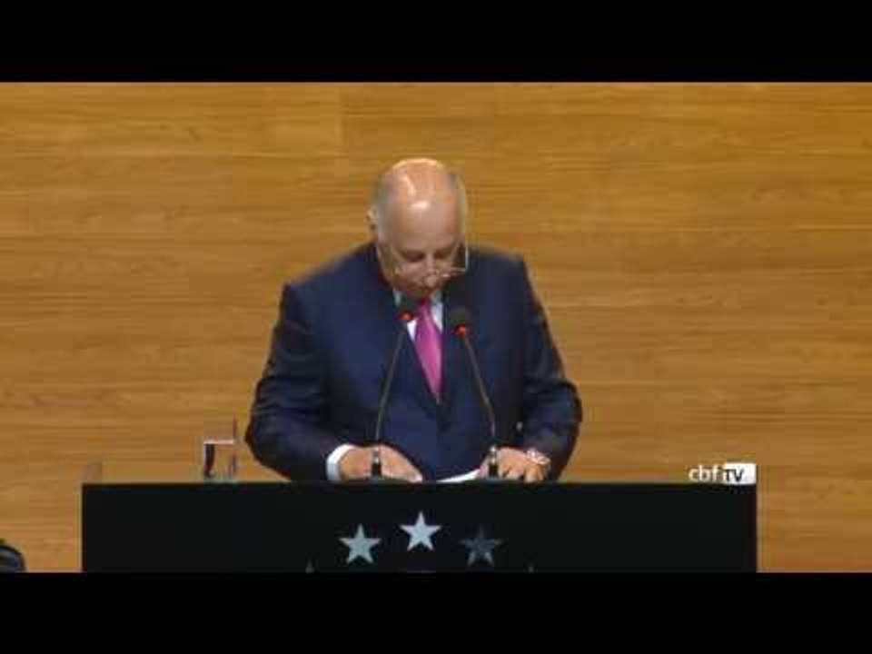 Marco Polo Del Nero: primeiro discurso como presidente da CBF