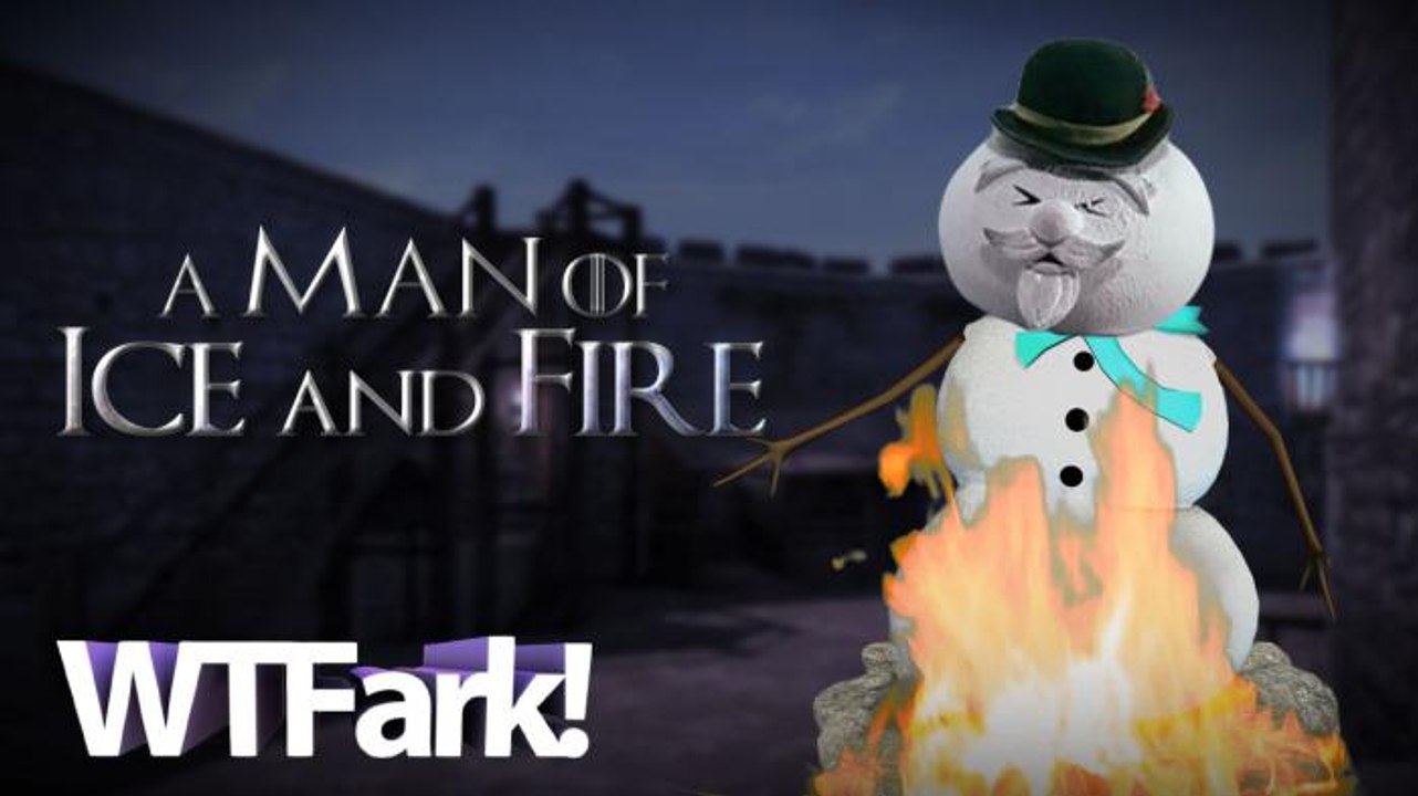 A MAN OF ICE AND FIRE: Swiss Holiday Celebrates Spring By Burning And Exploding A Snowman