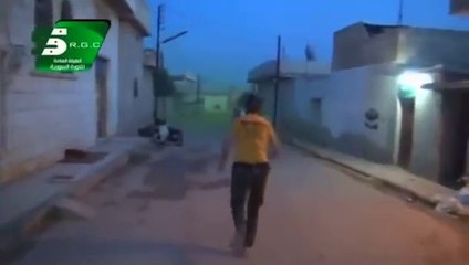 Amvid shows purported chlorine gas attack in Syria