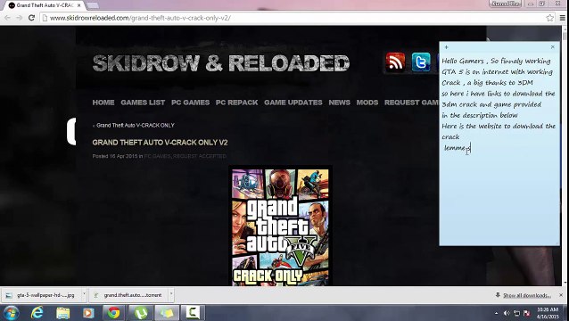 Grand Theft Auto V Reloaded GTA 5 Free Download