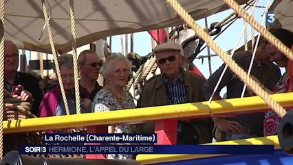Les derniers préparatifs à bord de l'Hermione