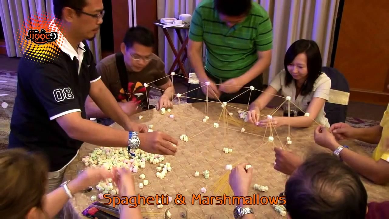 Spaghetti & Marshmallows Team-Building Exercise