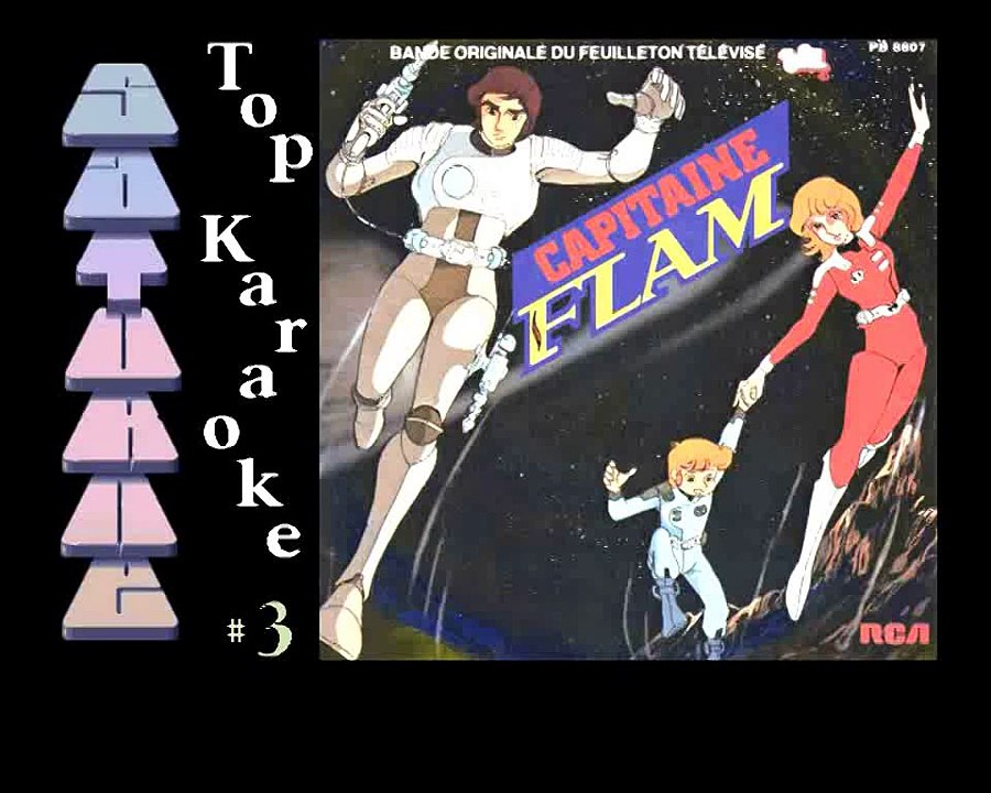 ♫ Amiga Musicdisk : Top Karaoke #3 Capitaine Flam / Saturne (1995)