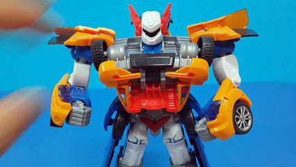 또봇 타이탄 폭풍스핀 합체 동영상 TOBOT Transformation Robot Toy