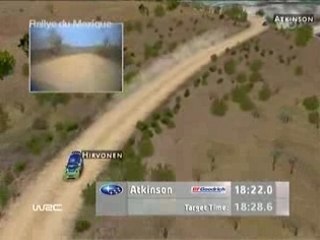 WRC Rallye du Mexique 2éme 2007