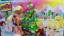 Frozen Elsa Advent Calendars Unboxing Barbie Polly Pocket Lego Friends Shopkins 24 Days of